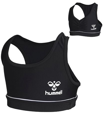 Hummel Bikinioberteil - Top - UV50+ - Schwarz/Weiß