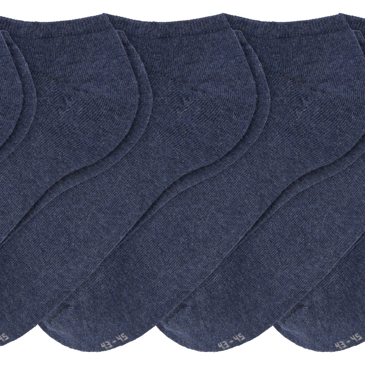 VanVaan 6 Paar Herren Sneaker-Socken im Set dunkelblau