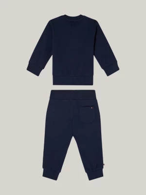 Conjunto Essencial de Moletom e Calça Jogger com Logo