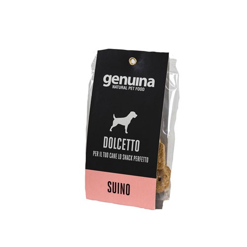 Biscoitos para cães com sabor de porco