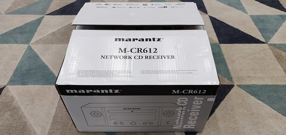 Marantz Melody X M-CR612 Silver Gold Amplis hi-fi stéréo
