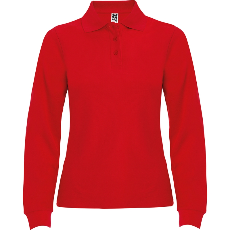 Roly R6636 - ESTRELLA WOMAN L/S Polo Femme Slim-Fit Manches Longues