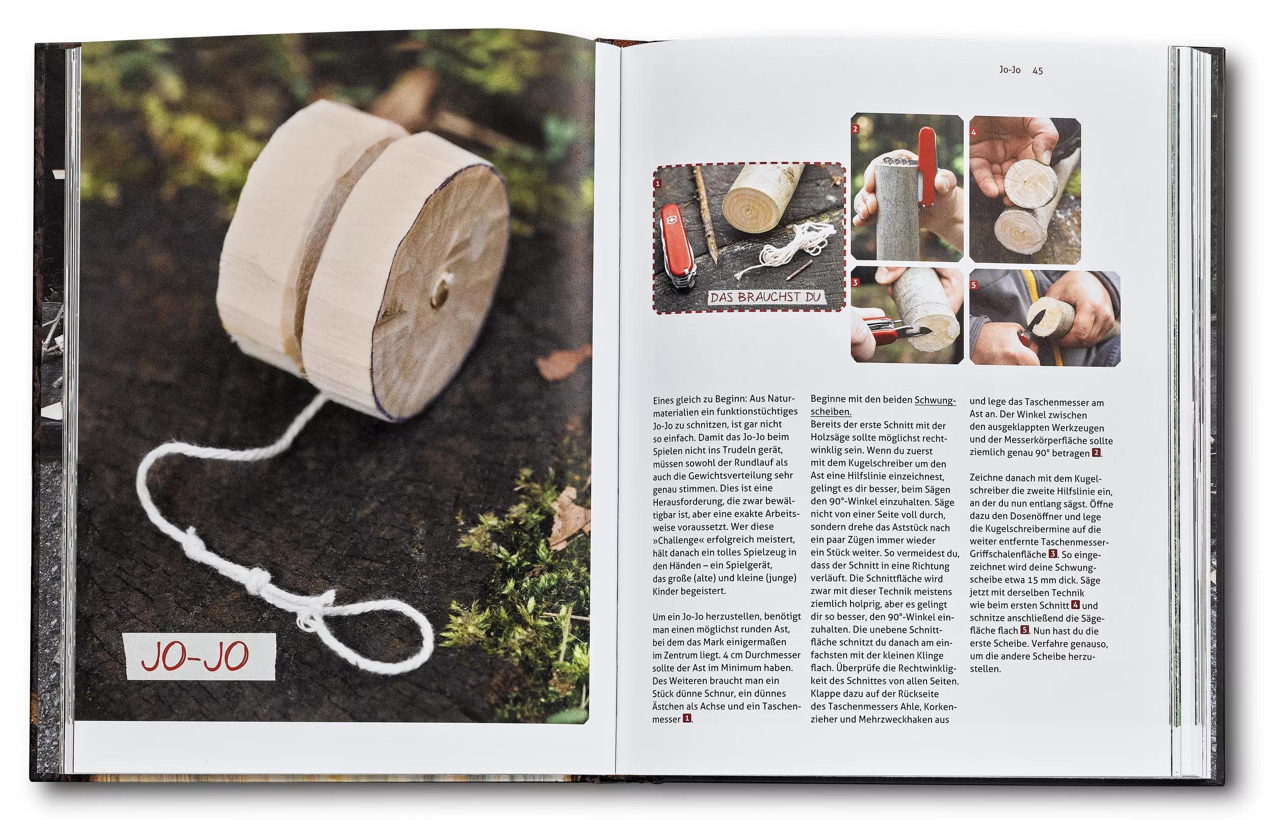 Buch ''Schnitz it Yourself'', Deutsch-German