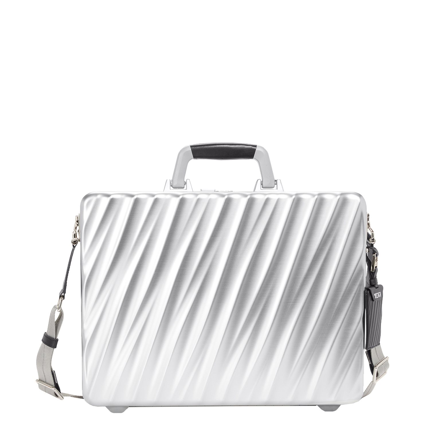 Tumi 19 Degree Aluminum Briefcase silver