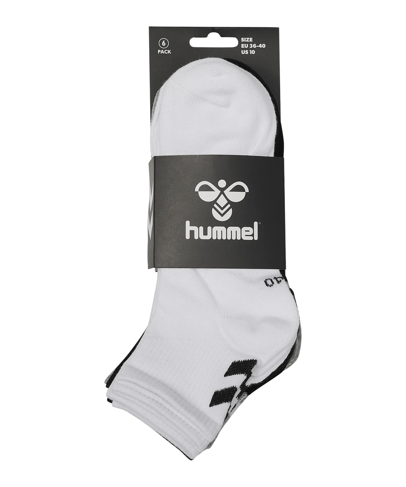 Hummel hmlCHEVRON Socken 6er Pack Weiss F9034