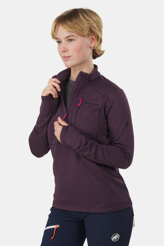 Peak Performance Peak Performance W Trail Polartec Half Zip Fleecetrui Dames