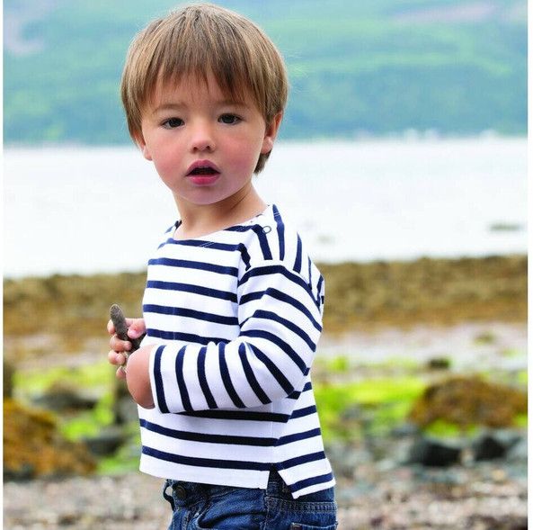 BABYBUGZ BZ052 - Tee-shirt marinière bébé