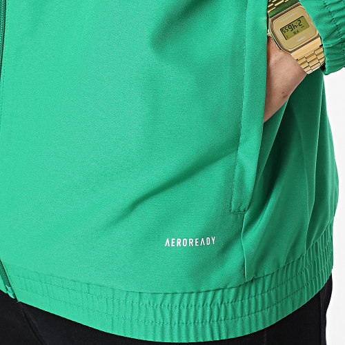 Veste Zippée A Bandes GP6447 Vert