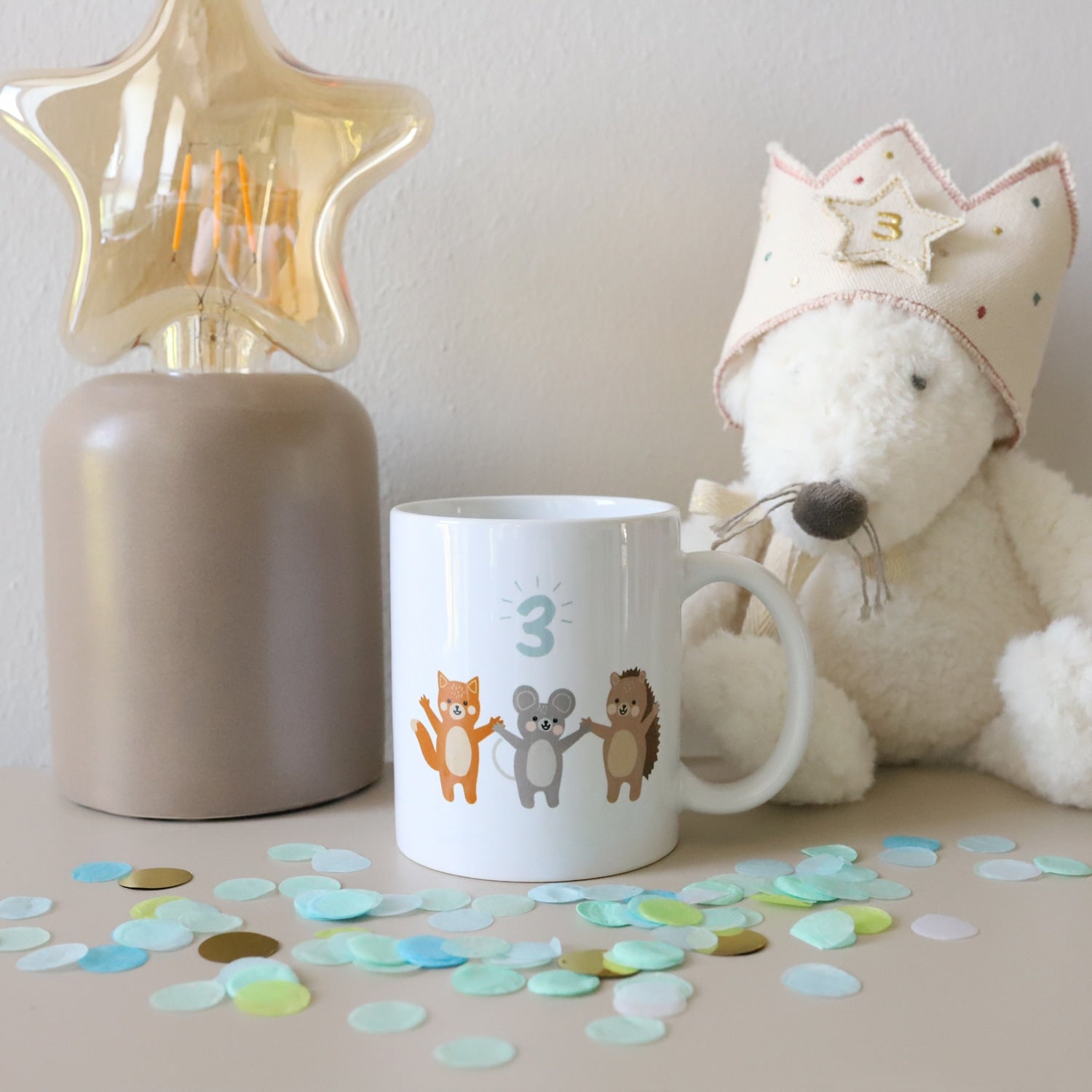 Tasse „Dritter Geburtstag
