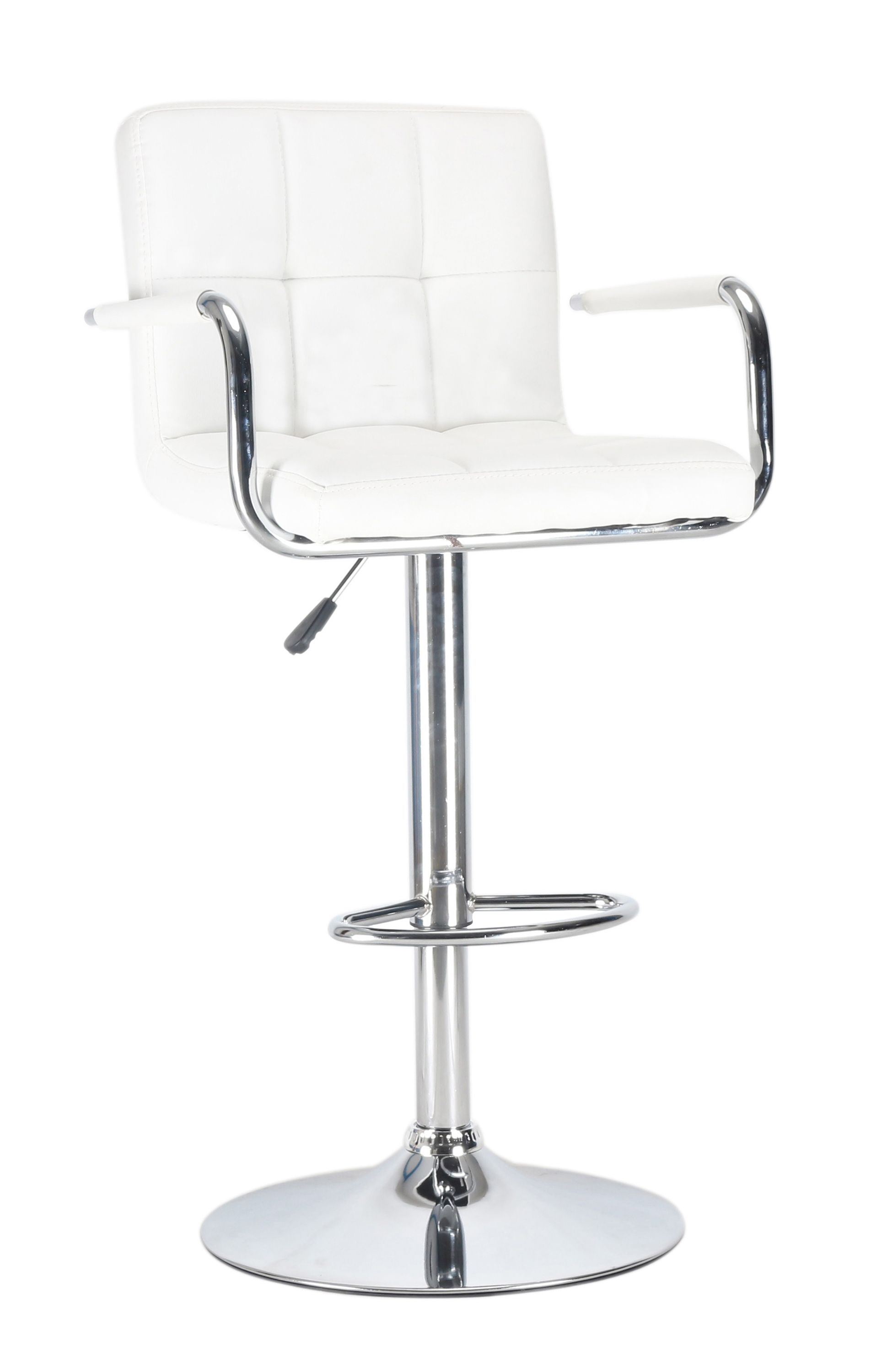 Barhocker LUISA 2er Set weiss