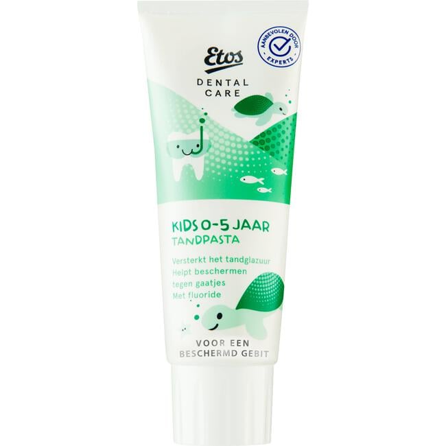 Etos KIDS 0-5 JAAR tandpasta Tube 75ml