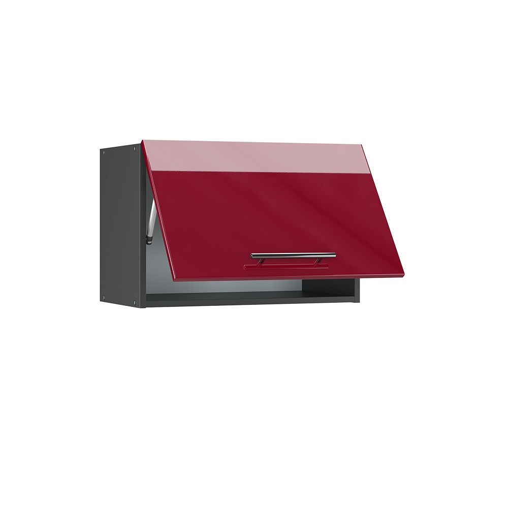 VICCO Hängeschrank 60cm (flach) Bordeaux Hochglanz Küchenschrank Dunstabzug Küchenzeile Fame-Line