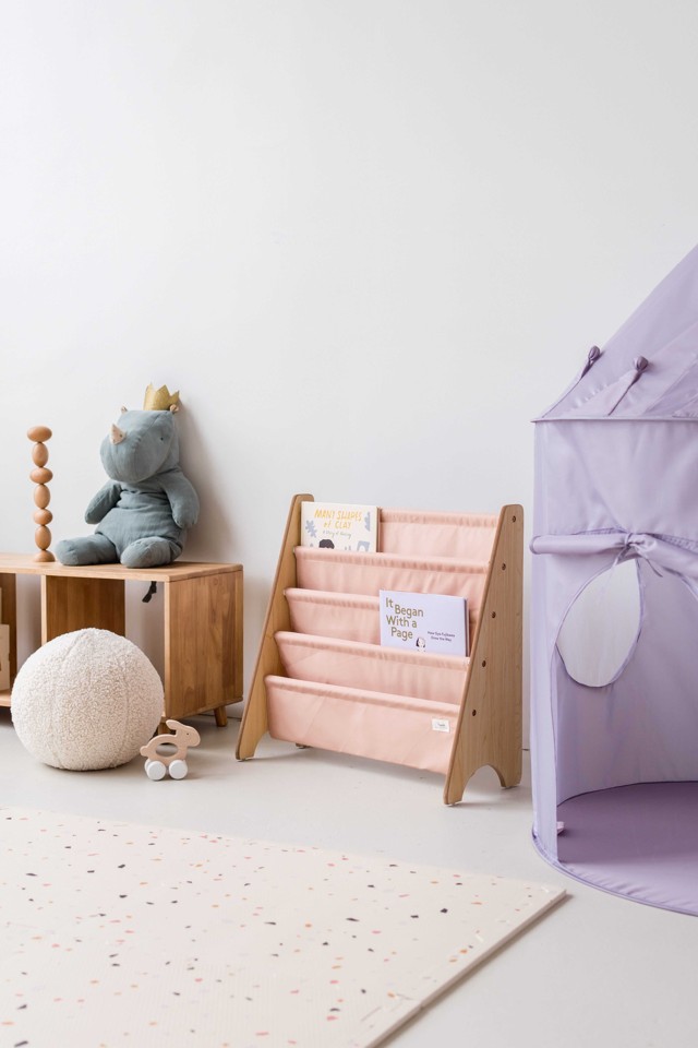 3 Sprouts - Gulvpuslespil - Terrazzo / Lys rosa