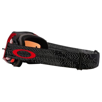 Masque cross Oakley AIRBRAKE MX Black Flux écran Prism MX Black 2024 - Noir / Rouge