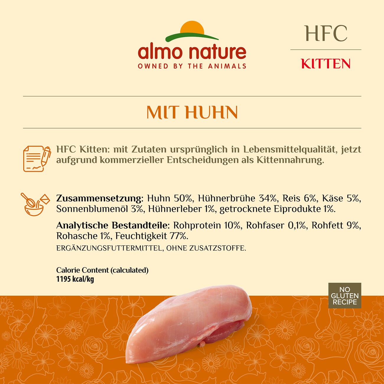 Almo nature Almo HFC 6x70g Huhn
