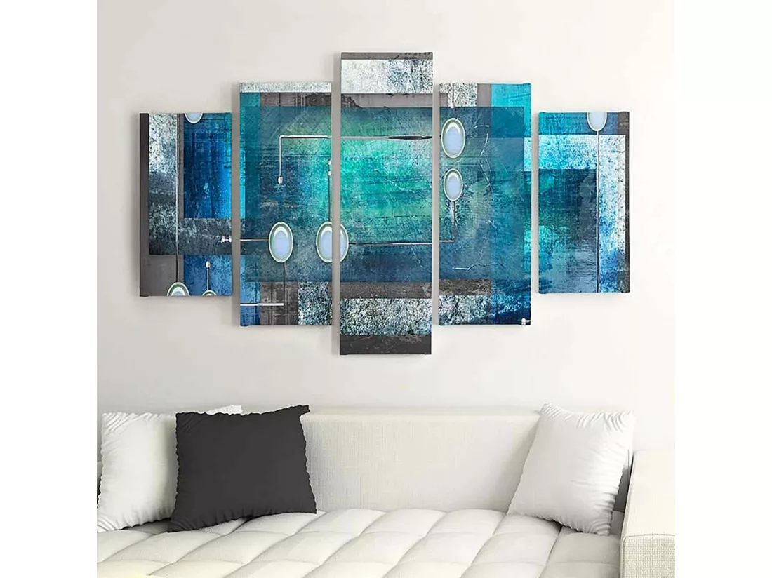 Tableau intérieur abstrait - 200 x 100 cm