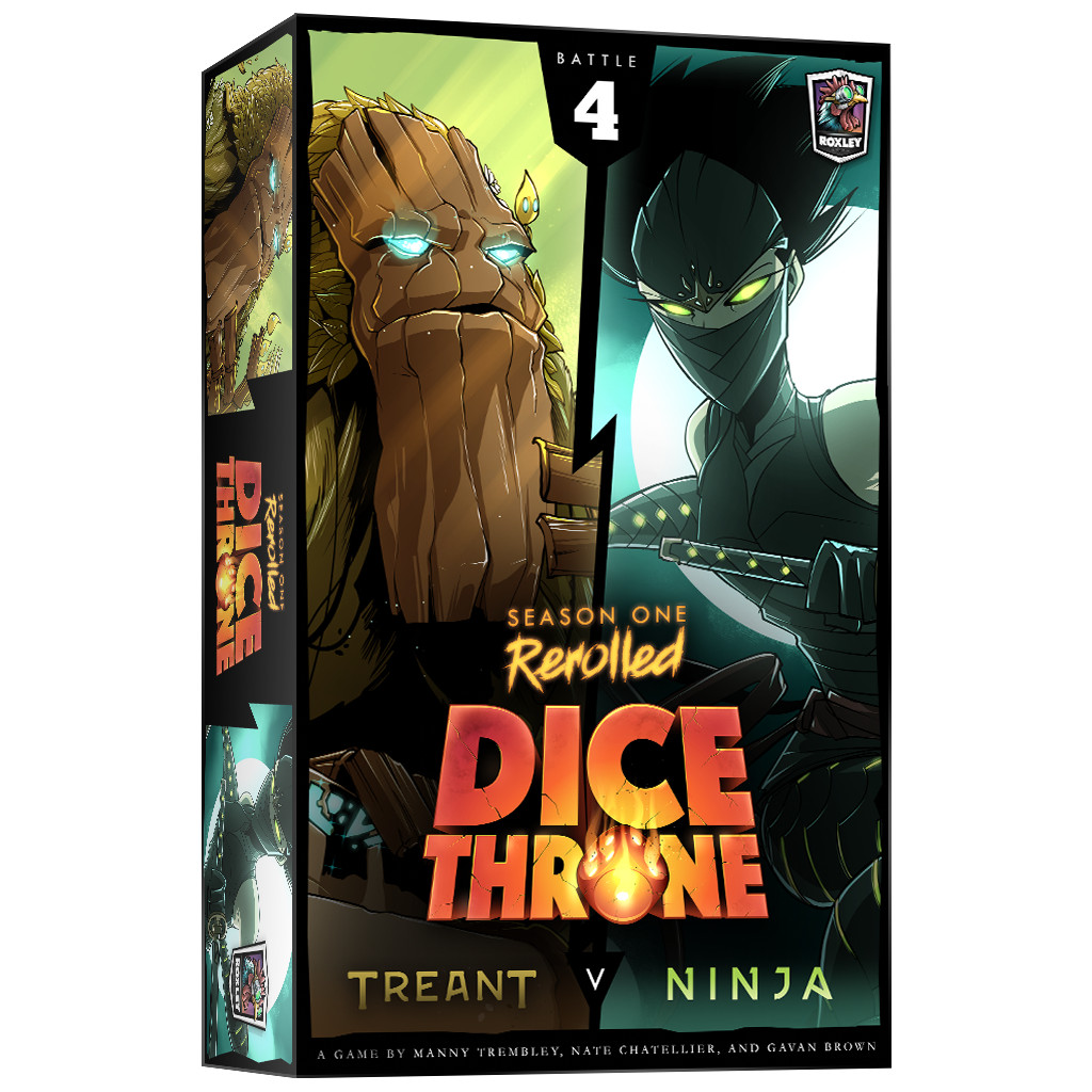 Dice Throne Season 1 Rerolled - Treant vs Ninja