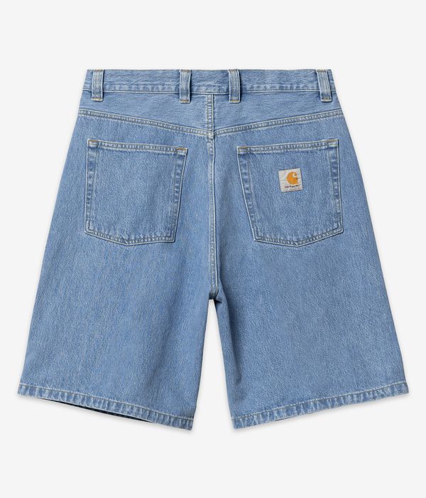 Carhartt WIP Brandon Smith Denim Shorts (blue stone bleached)