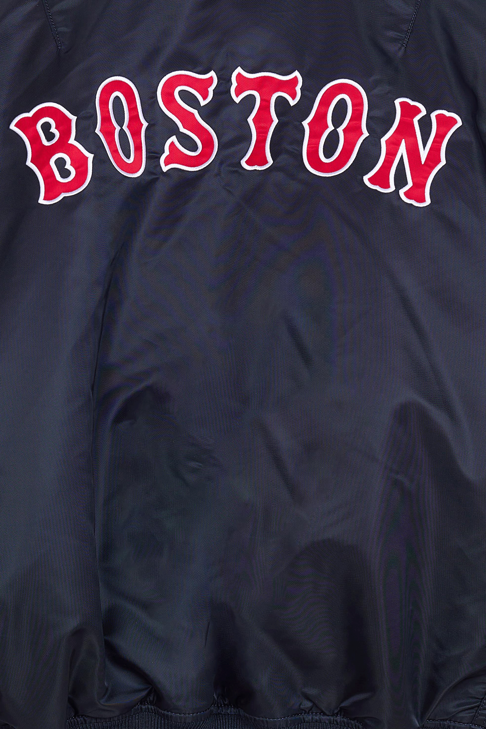 NEW ERA Bomber MA-1M  BOSTON RED Bleu