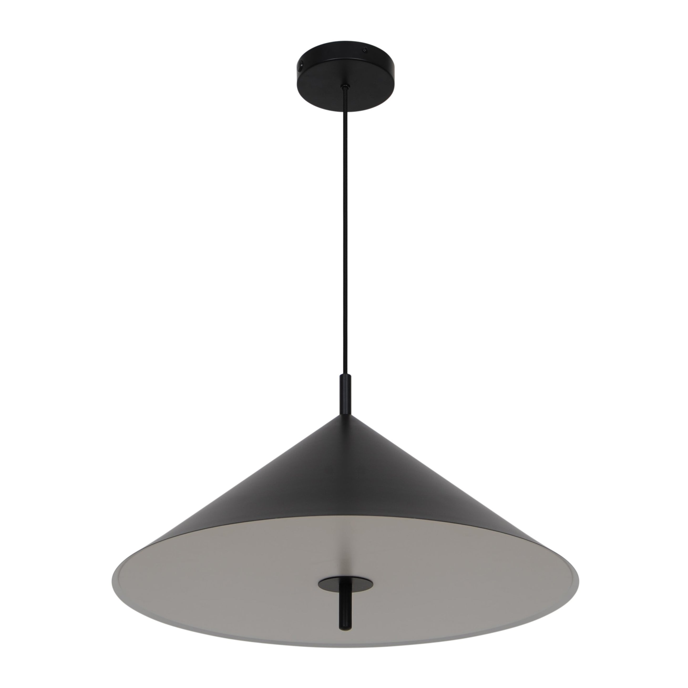 D'Lite Crochte Hanglamp - Mat Zwart