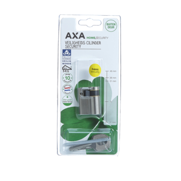 AXA veiligheidscilinder security enkel 30-10mm SKG**