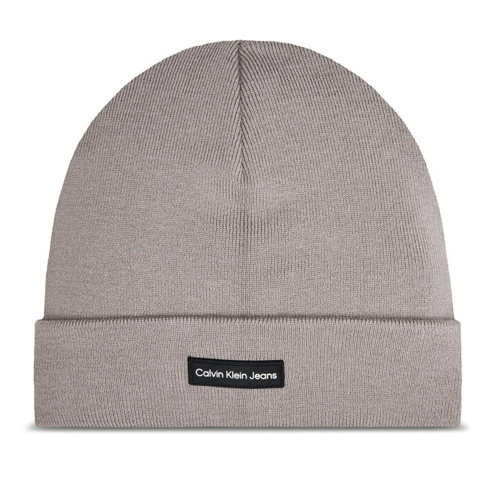 Calvin Klein Jeans Bonnet Gris Homme Calvin Klein Jeans Travertine