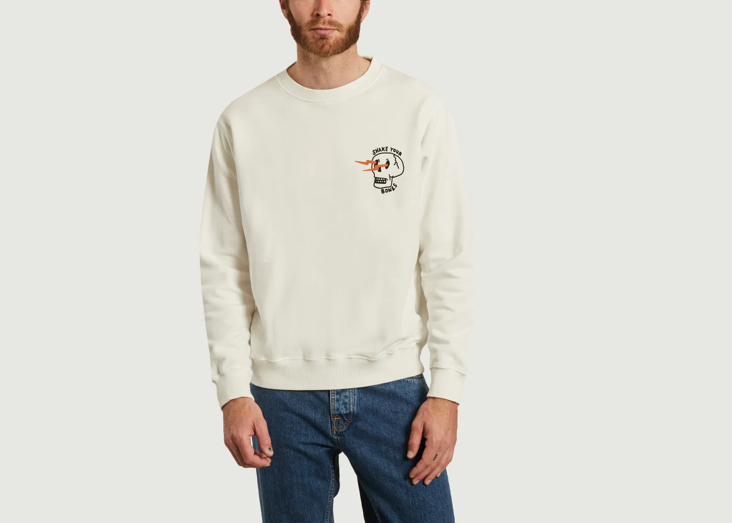Pull Lasse Shake Your Bones Nudie Jeans