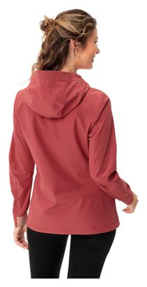 Veste Coupe-Vent Femme Vaude Neyland Rouge