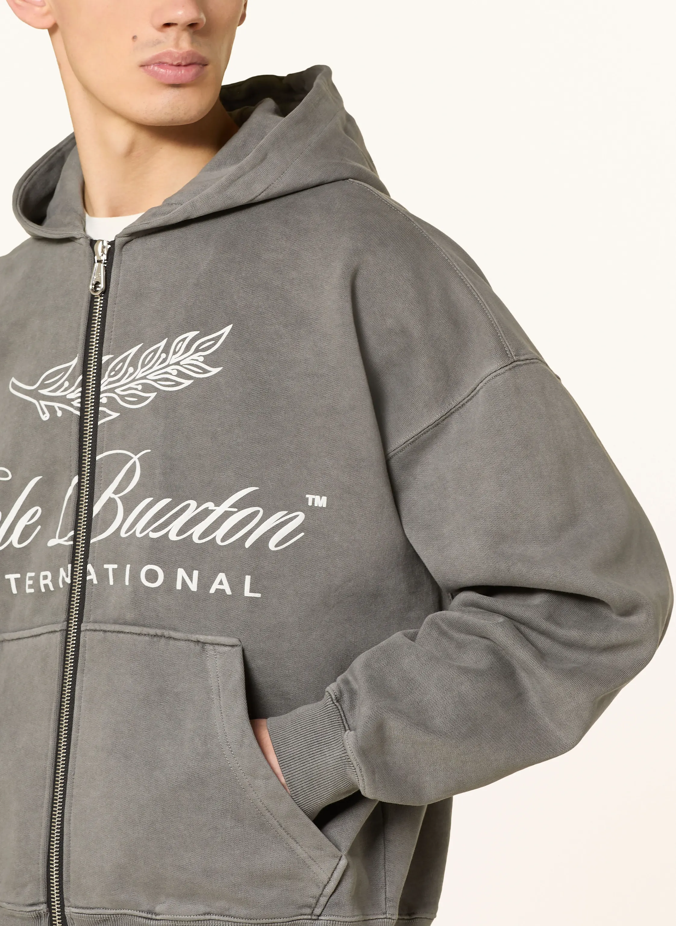 COLE BUXTON Sweatjacke INTERNATIONAL ZIPPED
