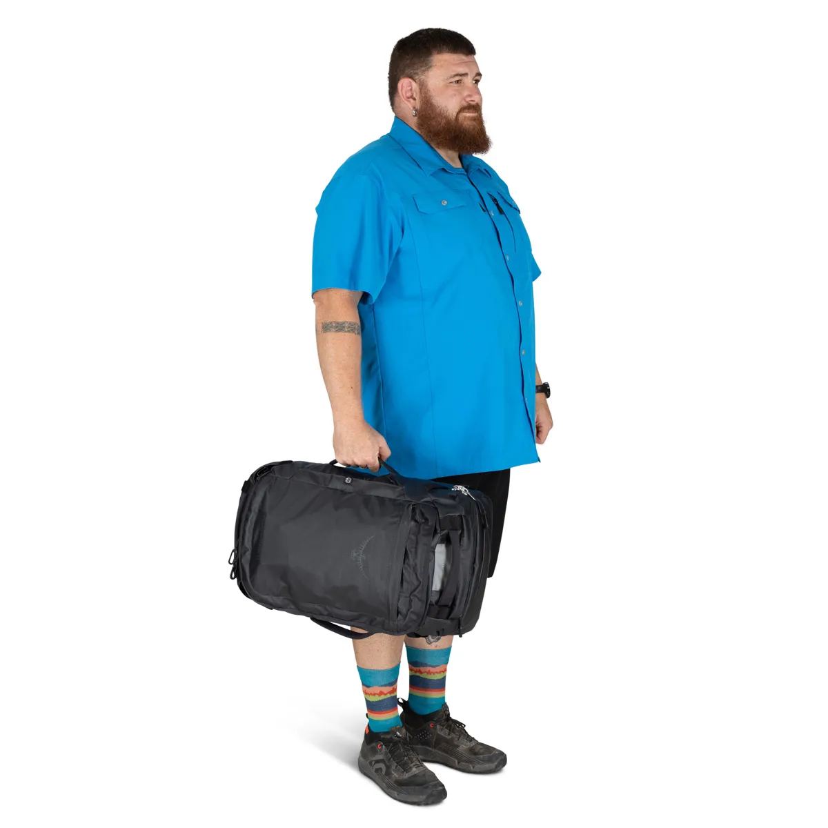 Osprey Transporter Squffel 70 Raven Black/black