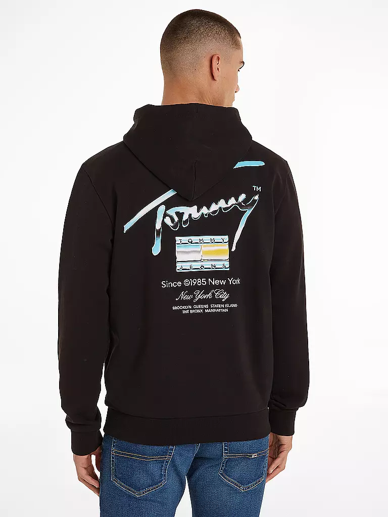 TOMMY JEANS Kapuzensweater - Hoodie schwarz