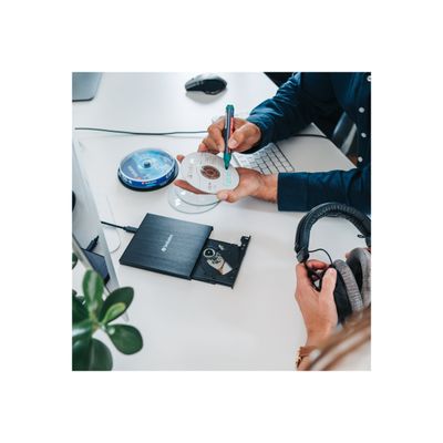 Verbatim Slimline - Lecteur de disque - BDXL Writer - 6x - SuperSpeed USB 3.0 - externe