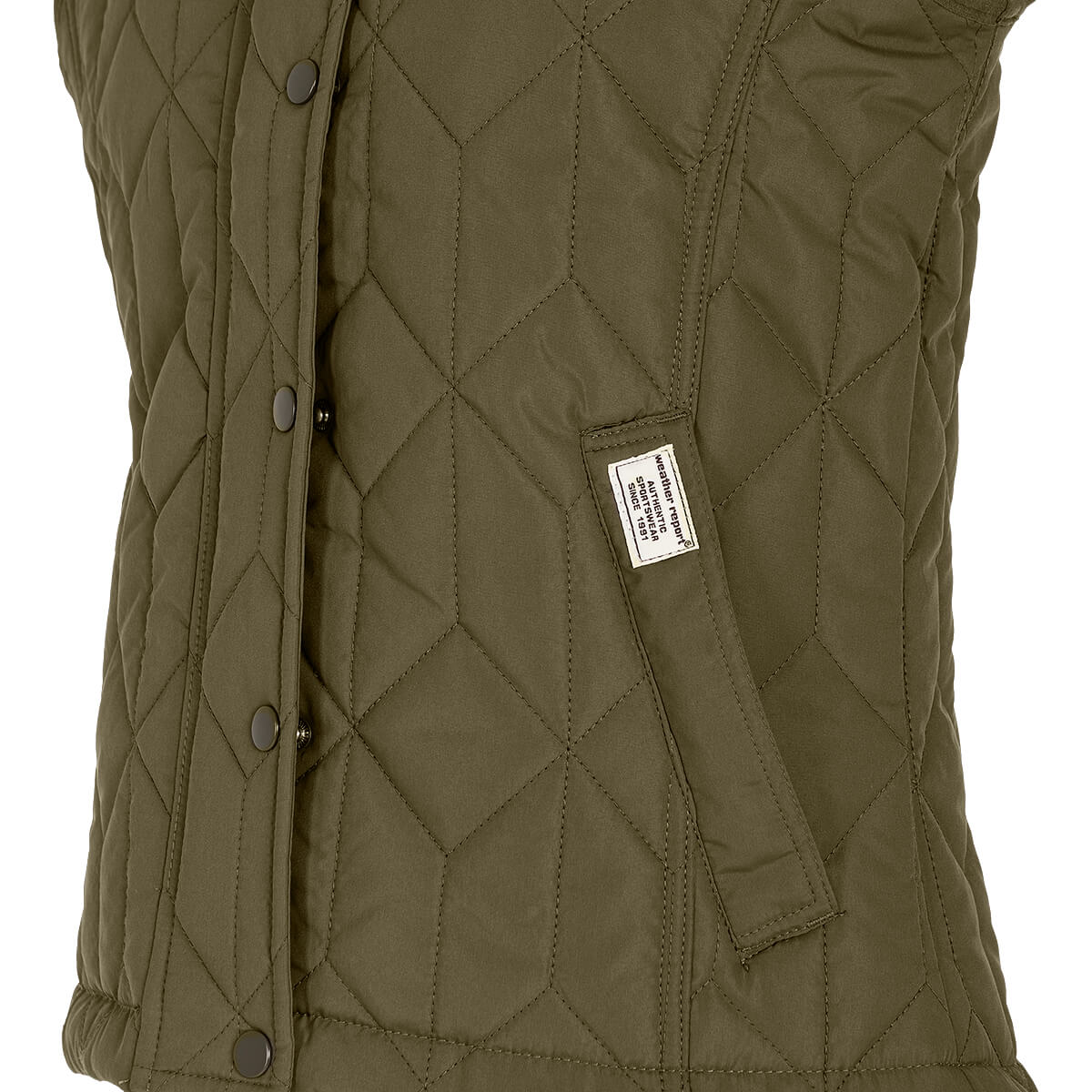 Weather Report Peggy Quiltet Vest Dame