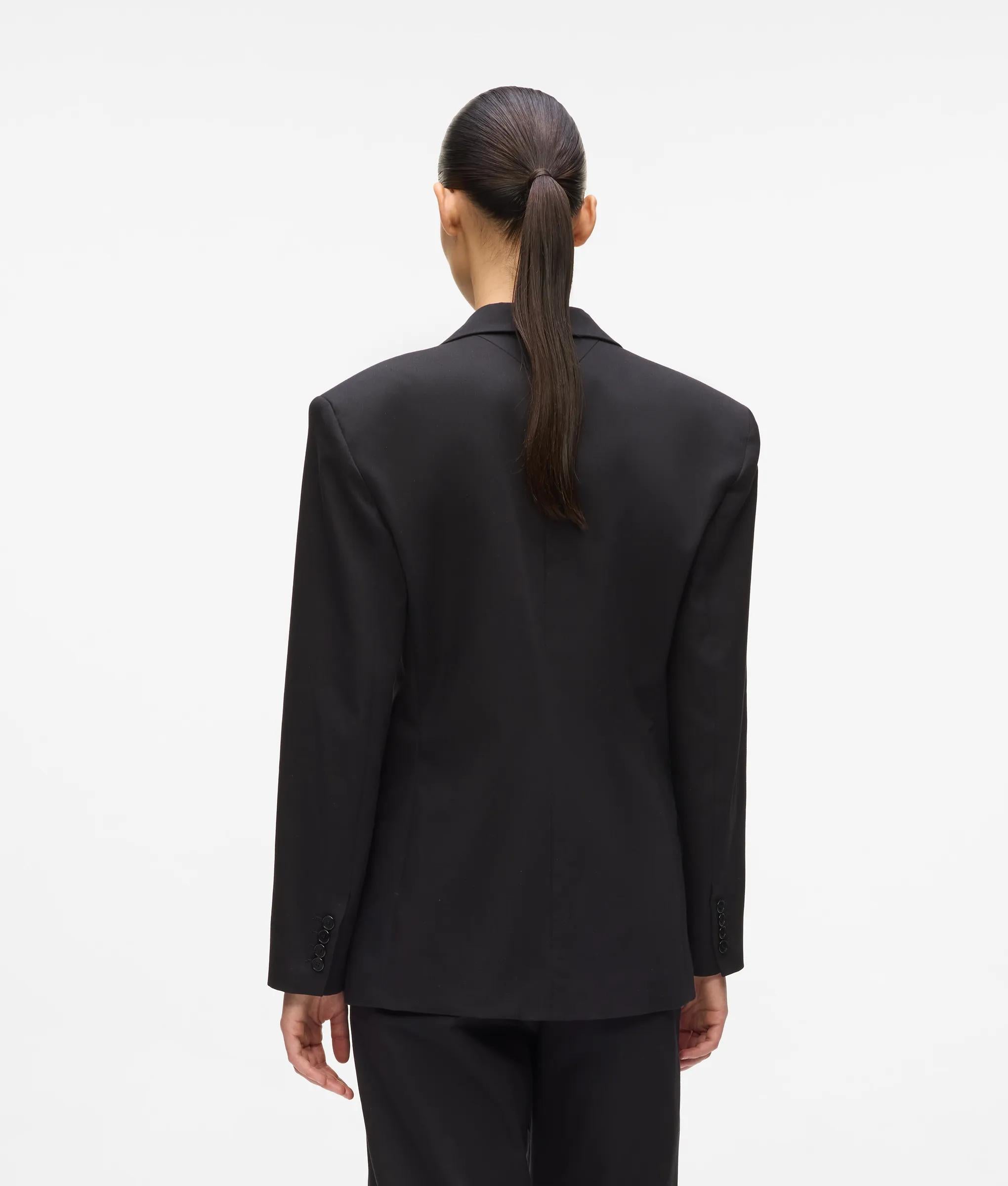 KL x Amber Valletta gestructureerde blazer