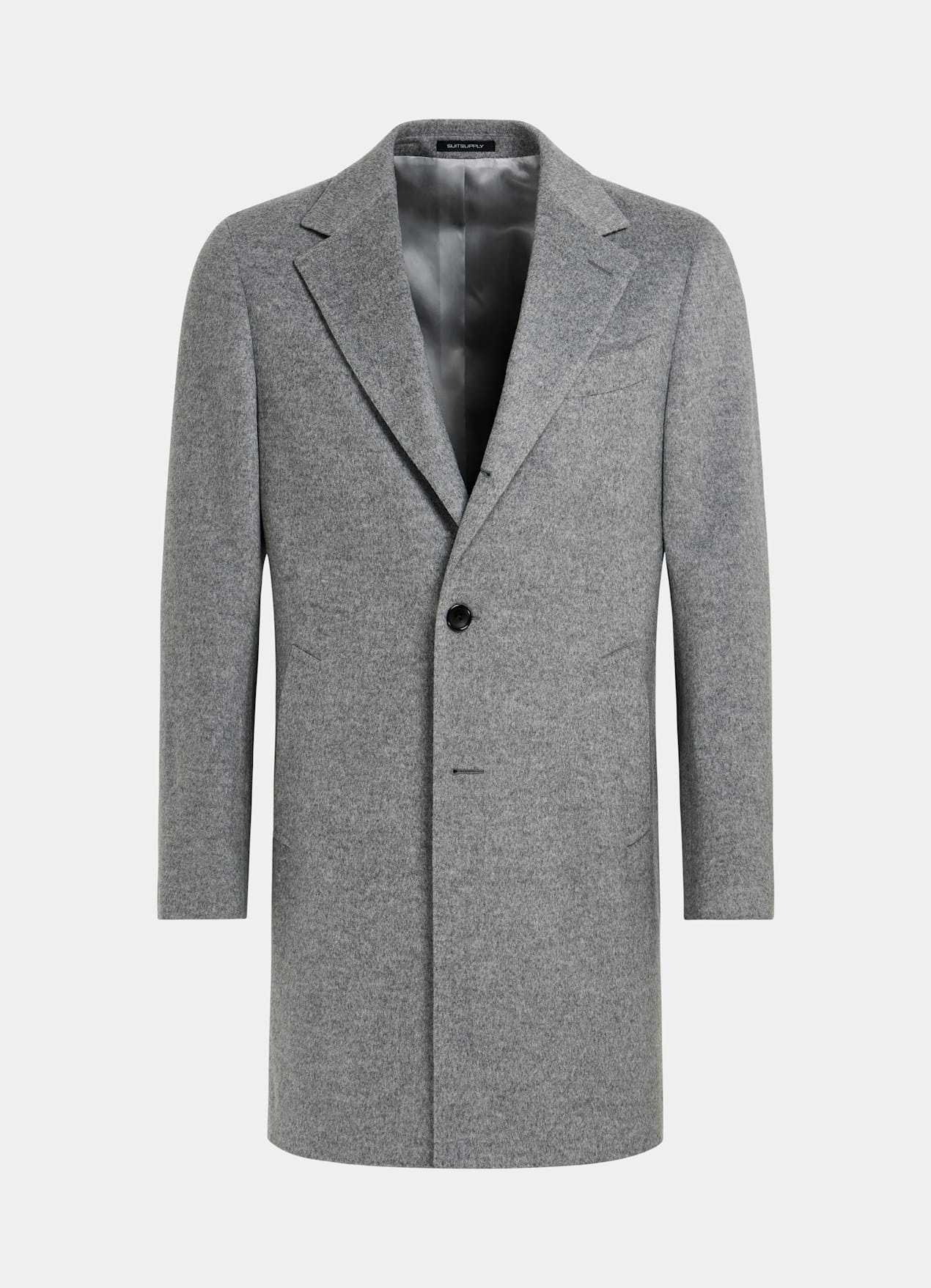 Manteau gris clair