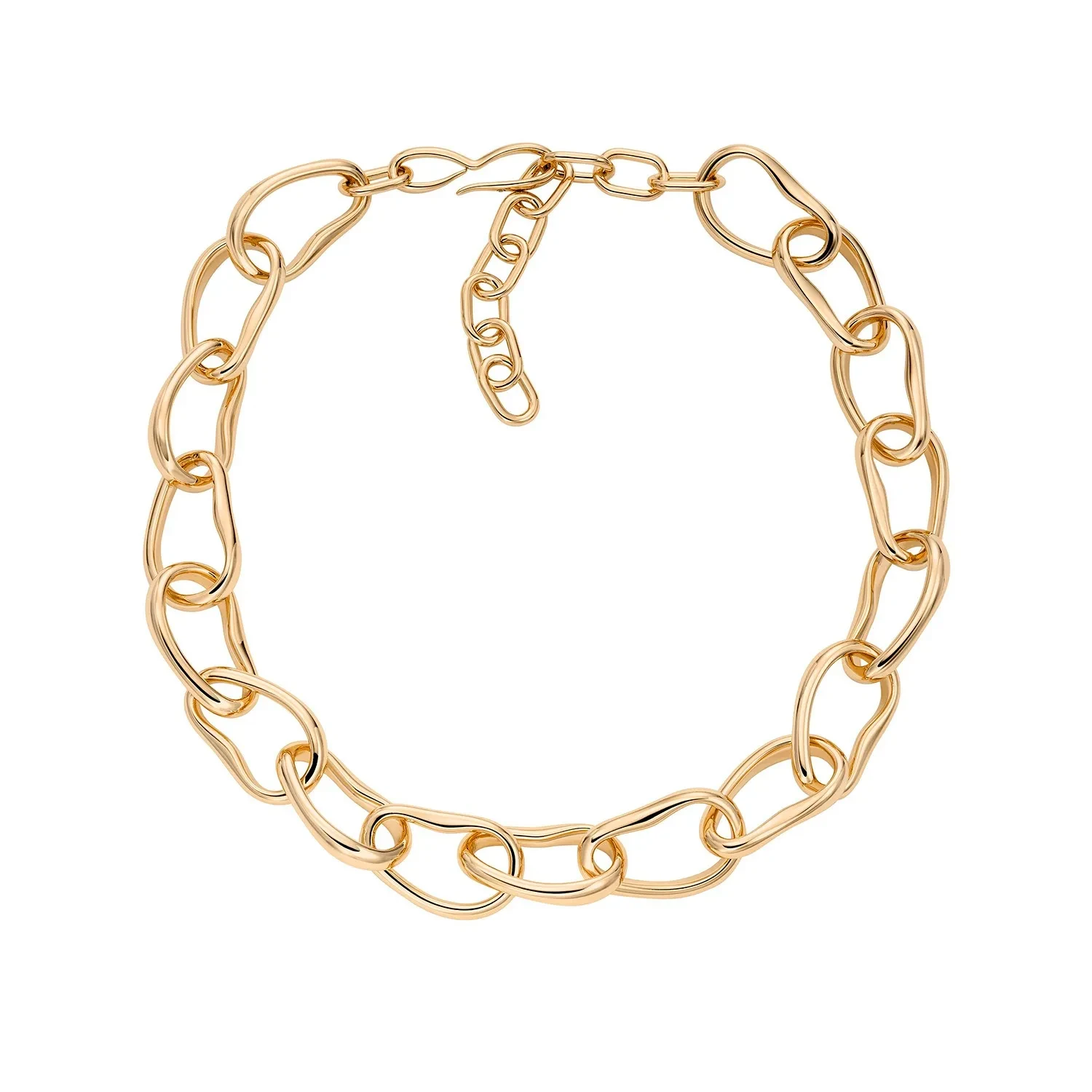 Skagen Denmark Jewelry Anja Pebbles Halskæde Forgyldt Messing SKJ5008710