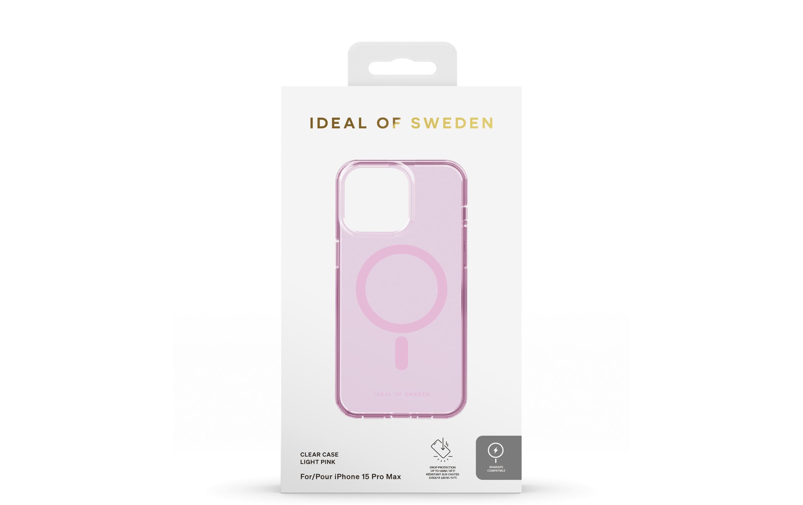 Back Cover Clear Case iPhone 15 Pro Max Light PinkSilikon-Backcover für das iPhone 15 Pro Max
