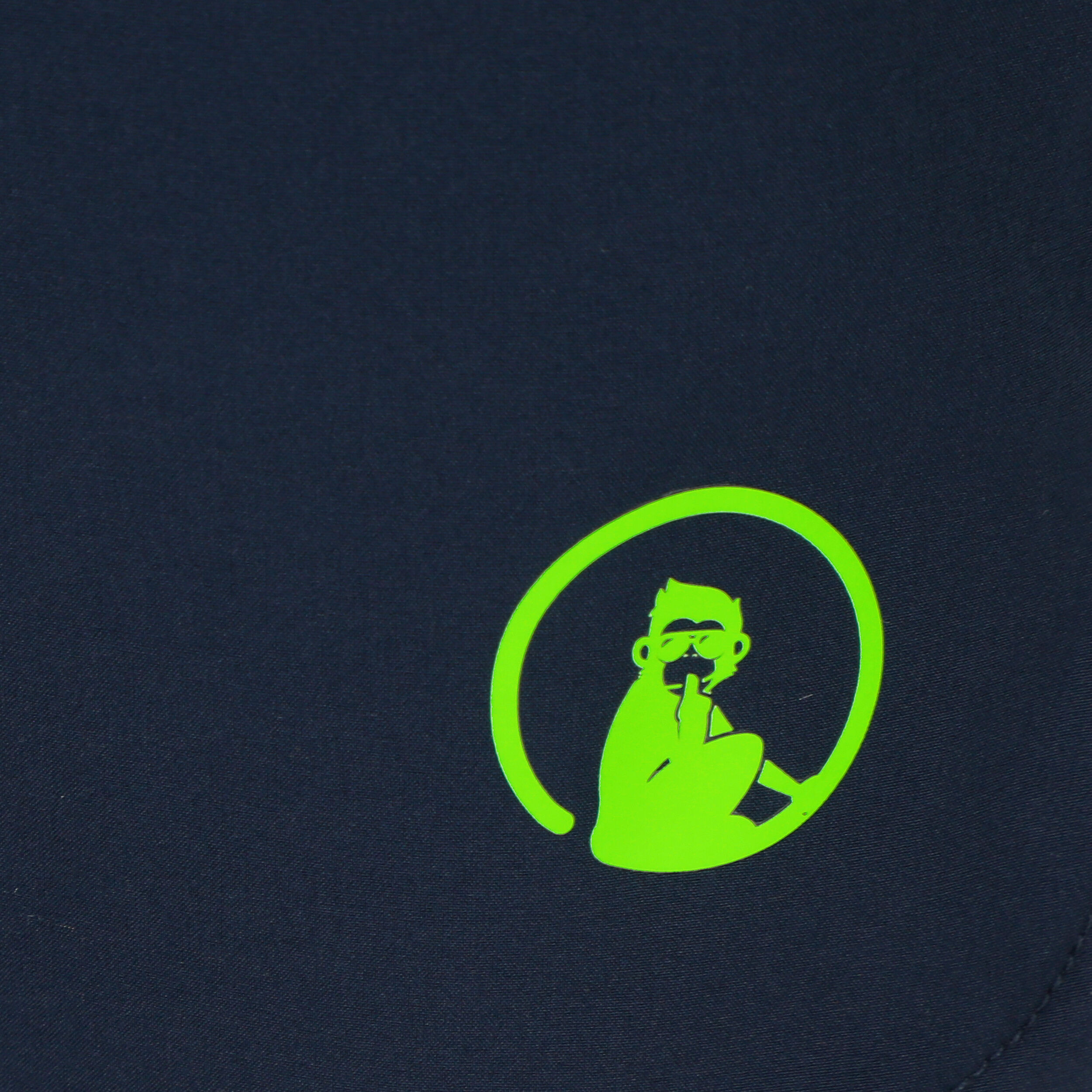 Quiet Please Wild Smash Shorts Garçons - Bleu Foncé , Vert Fluo