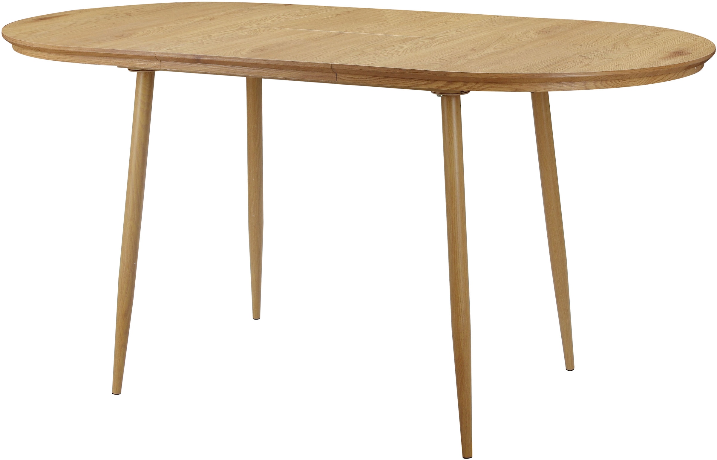 Home affaire Esstisch »Belleville« mit Anstecksplatte, ausziehbar 120-160 cm, Höhe 77 cm