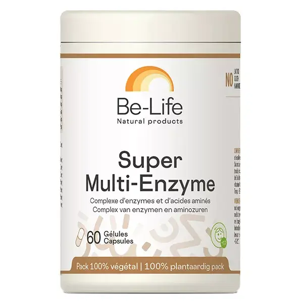 Be-Life Super Multi-Enzyme 60 gélules