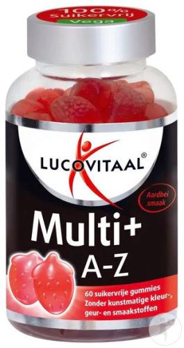 Lucovitaal Multi+ A-Z Gummies 60 Pièces