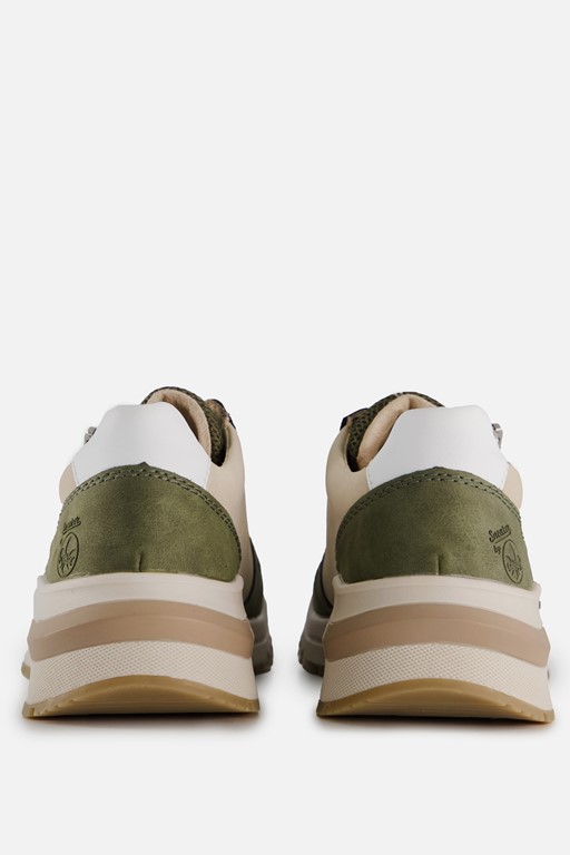 Rieker Sneakers groen Synthetisch