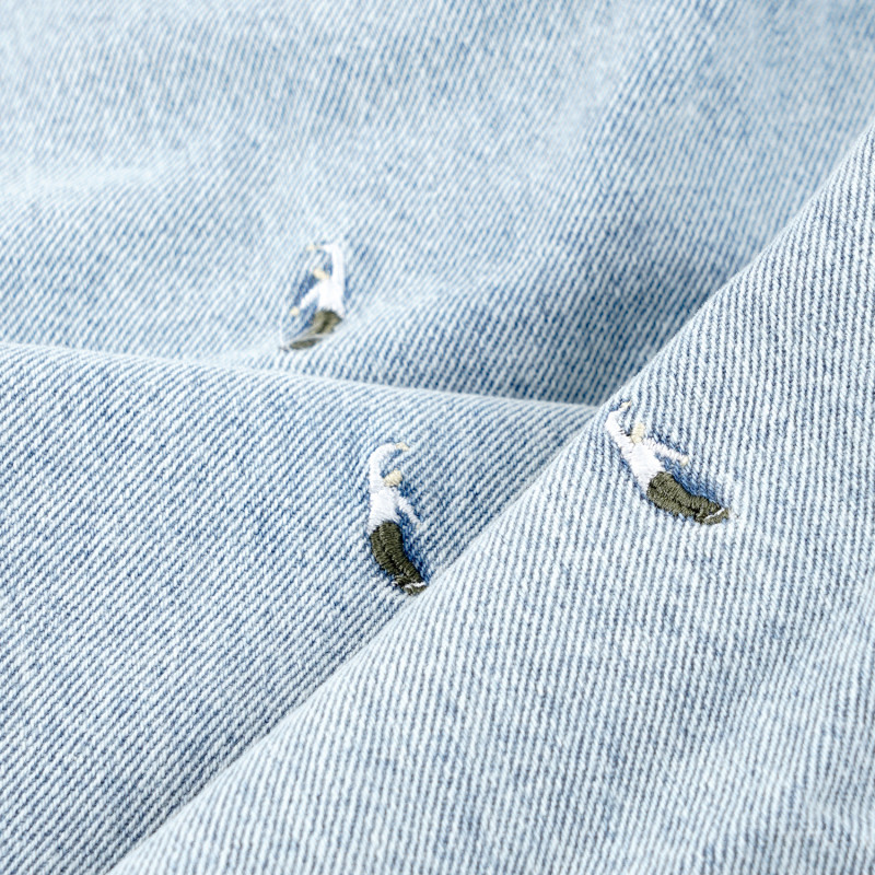 PANTALON LARGE PWS - DENIM LAVÉ