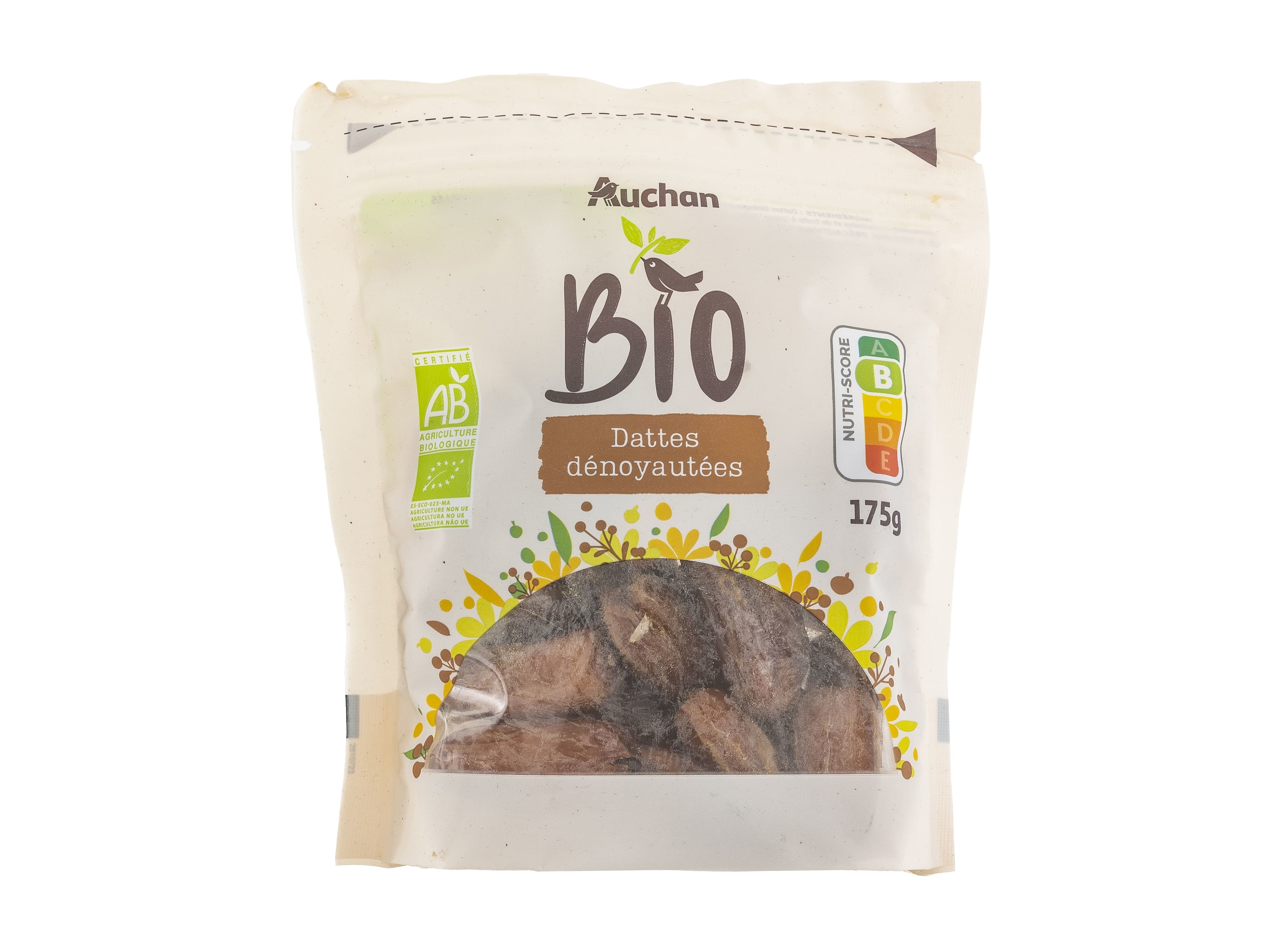 TAMARAS AUCHAN BIO SEM CAROÇO 175G