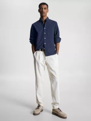 Camisa xadrez vichy de corte regular