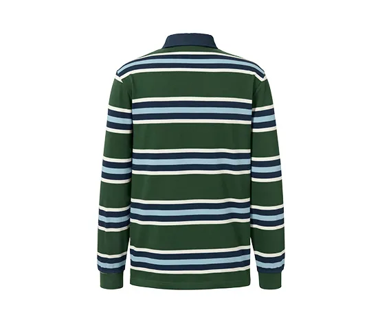 Langarm-Poloshirt