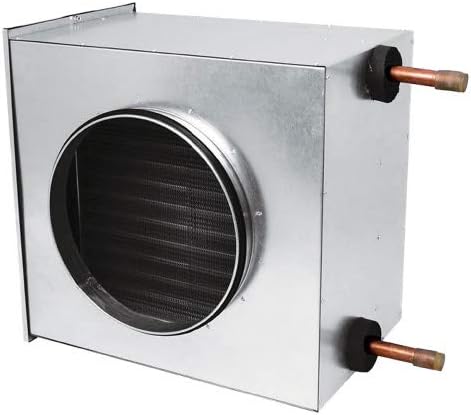Heizregister • Wärmetauscher • Rohrheizung • Warmwasser Register DN Ø 160