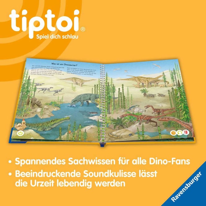 tiptoi® Buch - Wir entdecken die Dinosaurier