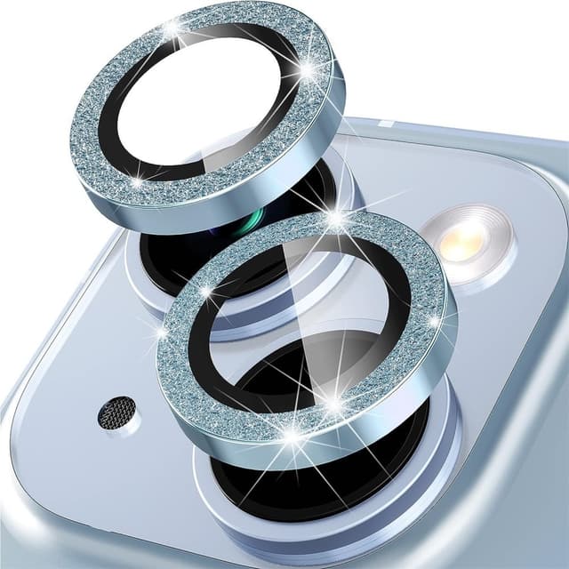 Til iPhone 15 / 15 Plus Lens Glitter