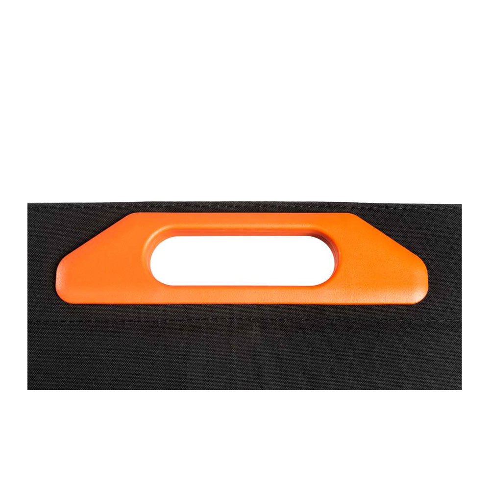 (2er Set) Solar Power Panel (100W) Sonnenkollektor Spritzwassergeschützte Xtreme Power Station - Schwarz / Orange